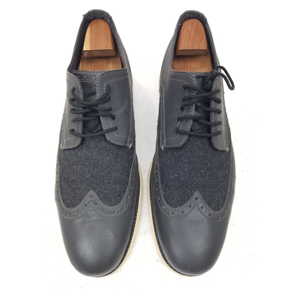 Cole Haan Original Grand Mens Size 11 M Wingtip Oxfords Gray C28861 main image 8
